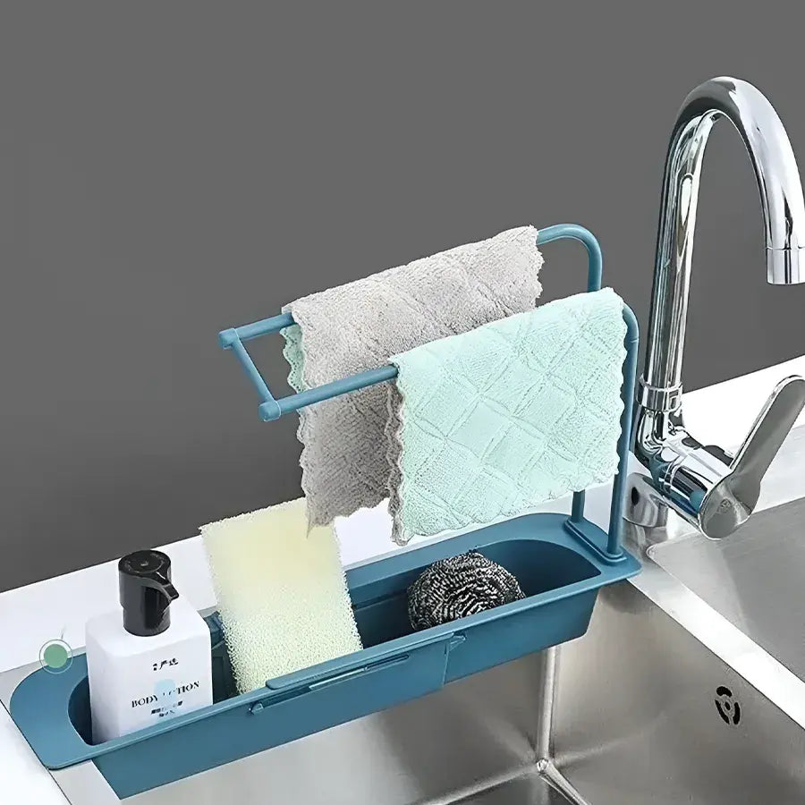 Teleszkópos tartó mosogatóhoz, 50 cm zöld fürdőszobai kiegészítők Alapértelmezett cím Alessandro Design