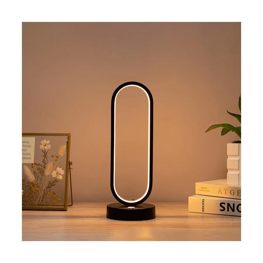Creatoris LED lámpa, 30 W, hideg/meleg/semleges fény, fém és akril, fekete lámpák és lámpák alapértelmezett cím Alessandro Design