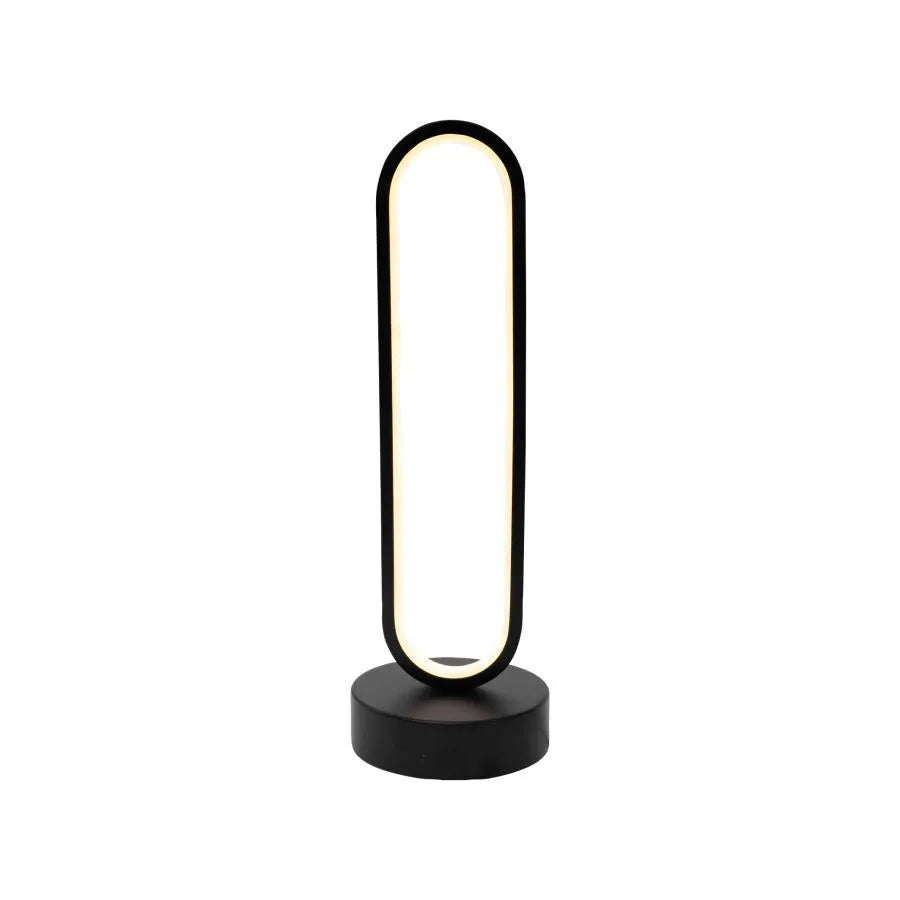 Creatoris LED lámpa, 30 W, hideg/meleg/semleges fény, fém és akril, fekete lámpák és lámpák alapértelmezett cím Alessandro Design