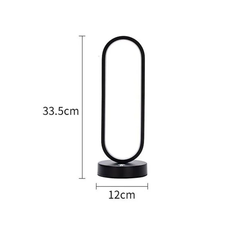 Creatoris LED lámpa, 30 W, hideg/meleg/semleges fény, fém és akril, fekete lámpák és lámpák alapértelmezett cím Alessandro Design