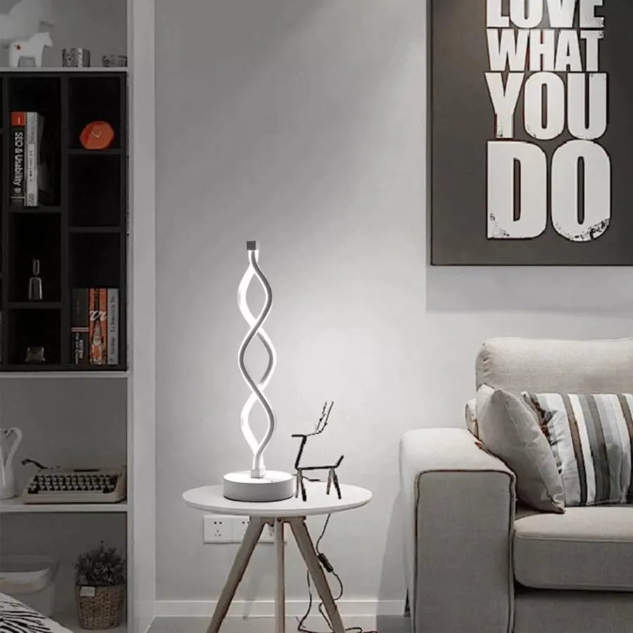 Genom LED lámpa, 36 W, hideg/meleg/semleges fény, műanyag és fém, fehér lámpák és lámpák alapértelmezett cím Alessandro Design