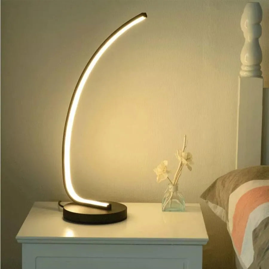 Nemesis LED lámpa, 14 W, hideg/meleg/semleges fény, fém és akril, fekete lámpák és lámpák alapértelmezett cím Alessandro Design