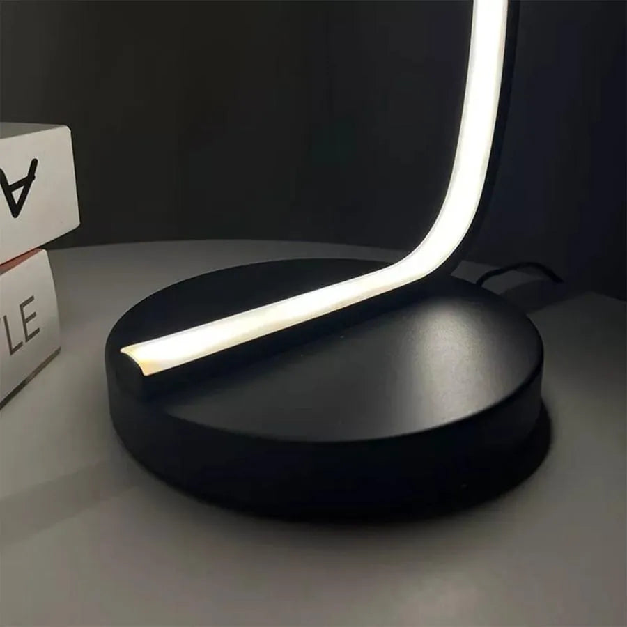 Nemesis LED lámpa, 14 W, hideg/meleg/semleges fény, fém és akril, fekete lámpák és lámpák alapértelmezett cím Alessandro Design
