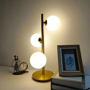 Veioza Mustafa 3x G9 White Gold Veioze & Lampadare Alapértelmezett cím Alessandro Design