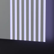 Téglalap alakú LED-es tükör, 80x60 cm, Infinity Frame Basic Touch 1005S-20A Alapértelmezett cím Alessandro Design
