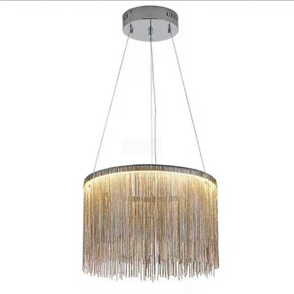 Függesztett LED-csillár távirányítóval ILLUMINA MAGNUS, 20W, hideg/meleg/semleges fény, szabályozható, ezüst Modern kandeláber Alapértelmezett cím Alessandro Design