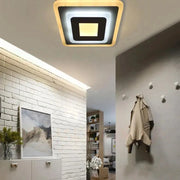 LED csillár MORNIKA 14W, átmérő 25 cm, négyzet, semleges fény, fehér LED csillár Alapértelmezett cím Alessandro Design